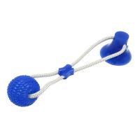 Ventosa de suelo de juguete para mascotas, 1 unidad, con bola para limpieza de dientes de perros y gatos, juego de masticación - details 4