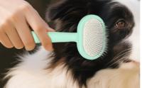 Kit de aseo para mascotas 5 en 1 con peine de doble fila, herramienta de desenredado, juego de cepillos, estuche de almacenamiento, juego de peines para el cuidado de perros y gatos, herramienta multifunción portátil para el cuidado del baño - details 0