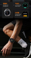Nuevo reloj inteligente deportivo para hombre 2026 con GPS, pantalla AMOLED elevada, monitor de frecuencia cardíaca, llamadas Bluetooth, resistencia al agua IP68, 1000mAh, brújula, altímetro, reloj inteligente para deportes al aire libre + regalo de moda - details 16