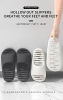 Zapatillas de baño antideslizantes para mujer, zapatillas de ducha con fugas de agua, secado rápido, novedad de verano - details 1