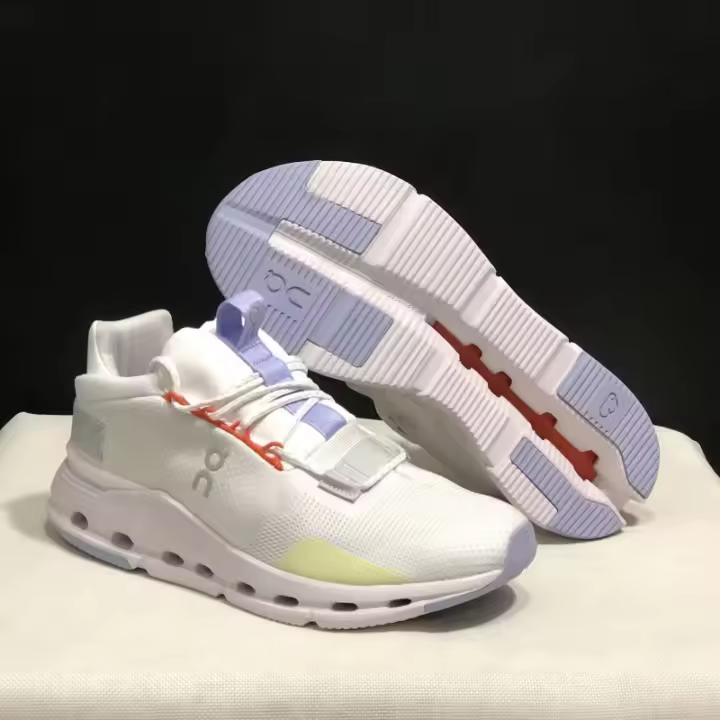 On hombres y mujeres zapatillas rojas superior amortiguador resistente al desgaste antideslizante zapatillas para correr - 1