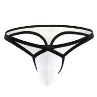 Tanga para hombre, Tangas transpirables a la moda, ropa interior Sexy de Color sólido para hombre, bragas de cintura baja sin costuras, 2024 - details 5