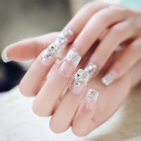 24pcs Uñas Postizas Cortas Estilo Francés Con Diseño De Leopardo Artículos De Uñas Acrílicas Removibles Impermeables Para Mujeres Y Profesionales - details 3