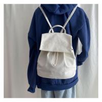Mochila pequeña simple mochila de mujer bolsa pequeña de lona pequeña y liviana salir viaje de excursión de primavera - details 16