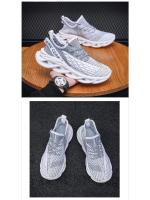 Zapatillas de correr para hombre, zapatos ligeros de suela gruesa para exteriores, calzado de entrenamiento para caminar - details 13