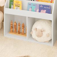 Librería Infantil Niños 3 Estanterías Estantería Estándar InfantilBlancoH80cmKMB01-WES - details 5