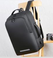 Mochila De Negocios impermeable para hombre, bolsa reflectante para ordenador portátil de 15,6 pulgadas, con carga USB, multifun - details 0