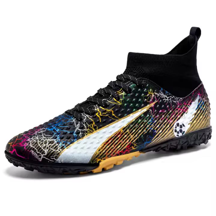 Zapatos de fútbol de alta calidad para hombres, botas de fútbol TF/FG, zapatillas deportivas de entrenamiento profesional para niños jóvenes, zapatos antideslizantes para exteriores - 1