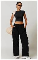 Camiseta deportiva de manga corta con cuello redondo para mujer, Camisa ajustada de manga corta para Yoga, secado fino, para correr - details 19