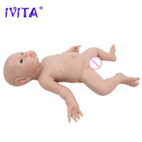 Muñeca de Silicona IVITA 100% Cuerpo Completo 47cm, 3298g Juguete Suave para Niños - details 7