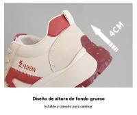 Zapatillas Casuales de Estilo Coreano para Mujer Primavera 2025 Plataforma Deportiva de Correr para Estudiantes - details 4