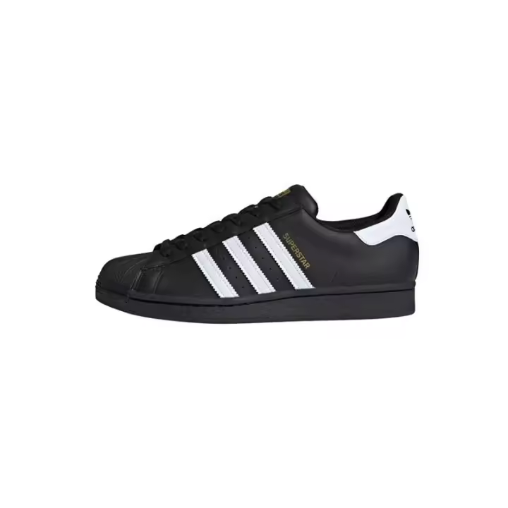 Leten Authentic Superstar negro Negro / Blanco Calzado para correr Calcomanía - 1