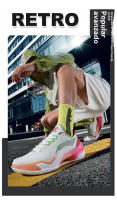 Zapatos de hombre de verano transpirables juveniles casuales de baloncesto. - details 3