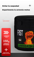 Lubricante Personal Híbrido de Silicona-Agua para Fisting y Sexo Anal 150g - details 2