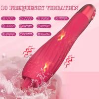 Vibrador de Lengua Puntiagudo Kaelynn Estimulador de Clítoris para Mujeres Calentador de Vagina - details 2