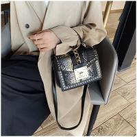 Bolso Mujer Bolso 2025 Moda Remaches Solo Hombro Crossbody Pequeño Cuadrado - details 7