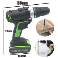 Destornillador de Mano Alimentado por Batería de Litio de Alta Potencia 88VF Herramienta Eléctrica DIY para el Hogar - details 0