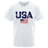 Camisetas Vintage con estampado de calle de la bandera de Estados Unidos para hombre, camisetas informales de algodón de alta calidad, camisetas transpirables de Hip-Hop para verano - details 15