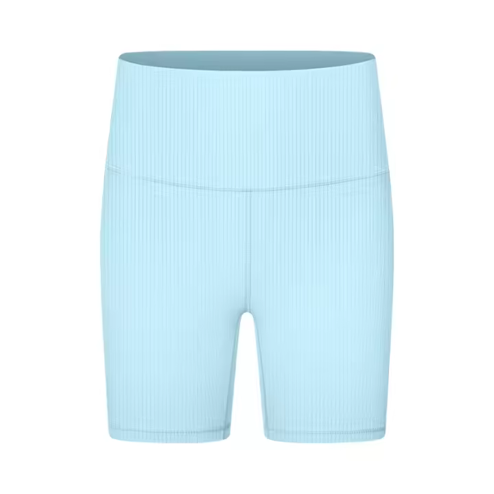 SHINBENE Pantalones Cortos de Fitness de Cintura Alta Suaves para la Piel, Levantamiento de Cadera, Yoga para Mujeres - 1