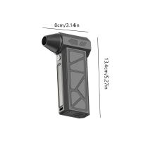 Ventilador Turbo Portátil Cargado USB, Alta Velocidad de 130000 RPM, Diseño Compacto y Ligero para Secado de Coche, Limpieza, Acampada, Barbacoa al Aire Libre - details 1