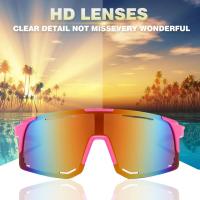 Gafas de sol polarizadas para ciclismo, lentes a prueba de viento, protección UV, para hombre y mujer - details 4