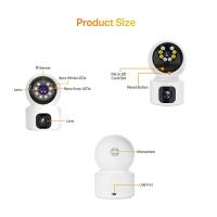 Cámara de Seguridad IP de Doble Lente Visión Nocturna Inteligente Pantalla Dual 4MP - details 15