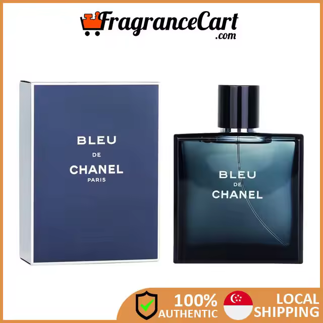 Leten Bleu EDT para hombres (100 ml) [Brand New 100% Perfume FragranceCart] Eau De Toilette Man Dark Blue Woody Aromatic Transmission fluid - 1