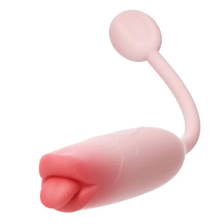 Estimulador de Clítoris Licking de Lengua Juguete Sexual Vibrante de Silicona para Mujeres - 1