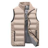 Chaleco cálido de alta calidad de marca para hombre, marca de moda de lujo de otoño e invierno, chaqueta sin mangas a prueba de viento para exteriores - details 7