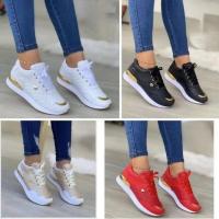Zapatillas Deportivas Planas para Mujer Cómodas y Transpirables Ideales para Correr y Caminar al Aire Libre Tallas Grandes Disponibles - details 5