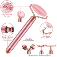 Rodillo de Jade eléctrico 5 en 1, masajeador Facial 3D, antienvejecimiento para cara, ojos y cuello - details 1