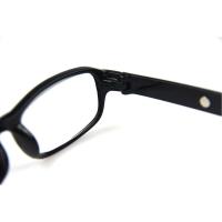 Gafas de Lectura de Terapia Magnética para Hombres y Mujeres Lentes Rectangulares de Magnificación para Miopía Negro/Rojo - details 2