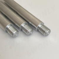 3 piezas M14 amoladora angular de pulido de automóviles Conector de biela extendida Varilla de extensión Accesorios de modificación multifunción Conexión de eje de tornillo Alambre M14, accesorios de molienda de aleación de aluminio roscado - details 4