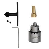 Mini portabrocas de 0,3-4mm, taladro manual, llave T/L, accesorio de pinza, llave de trinquete montada en cono, accesorios - details 3