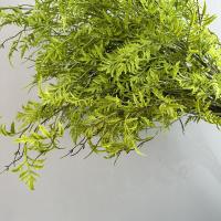 Rama de hoja persa Artificial grande, plantas de hojas de helecho falsas realistas y elegantes, plantas verdes simuladas de plástico, escritorio para sala de estar - details 7