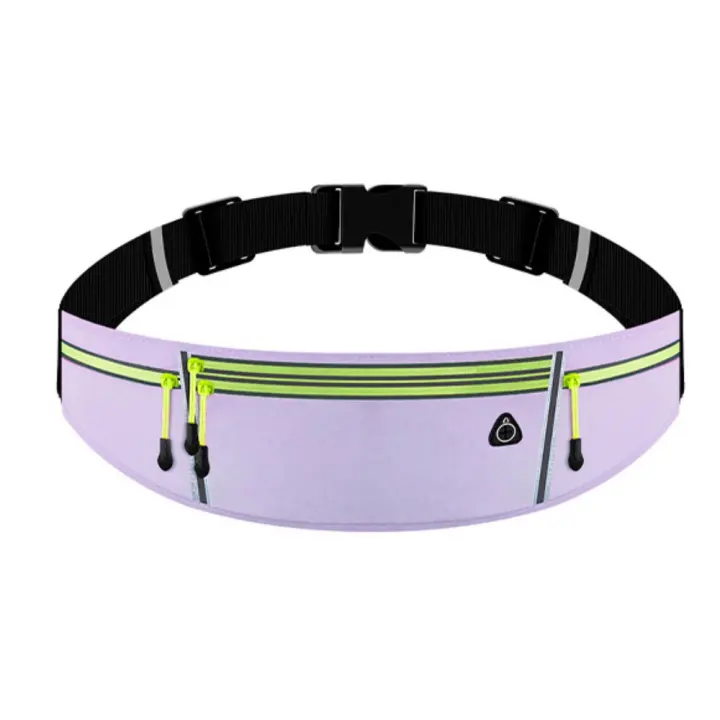 Con bolsa para botella, riñoneras para correr, bolsa ligera multifunción para correr maratón, funda impermeable, bolsa deportiva para teléfono para hombres y mujeres - 1