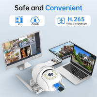 Lenovo Cámara de Seguridad IP de 5MP HD Zoom Digital 4X Visión Nocturna Seguimiento Automático - details 13