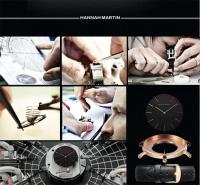 Reloj de Negocios Elegante de Acero Inoxidable Resistente al Agua, Movimiento de Cuarzo, Correa de Cuero Marca Superior - details 16