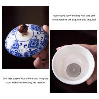 Tetera China Gongfu con rotación de 360 °, tetera de porcelana, regalo Ideal para amantes del té - details 5