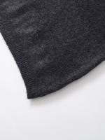 Mini vestidos de punto suave de manga corta con cuello redondo para mujer Vestidos casuales - details 7
