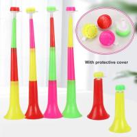 Bocina de plástico para repostaje de niños, cuerno de buey, juguete de animación, accesorios, Vuvuzela, juguete Noisemaker - details 7