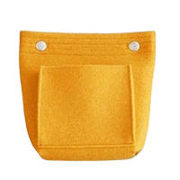 Bolsa de Maquillaje de Tela de Fieltro Portátil Bolsa de Cubierto para Viajes con Accesorios de Higiene Personal y Pinceles - details 7