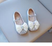 Zapatos de vestir para niñas, zapatos planos Mary Jane con lazo de diamantes de imitación, zapatos planos de princesa elegantes y dulces para la escuela, primavera y otoño, 2025 - details 6