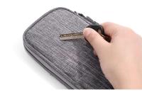 Nueva bolsa de almacenamiento de cables Digital multifuncional, bolso organizador de electrones de tela Oxford de doble capa con banco de energía móvil - details 9