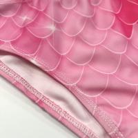 Conjunto de Traje de Baño de Sirena Cola de Pez para Niños Three Pieces de Primavera Caliente Bikini - details 8