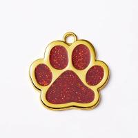 Etiqueta de Identificación Personalizada para Mascotas Collar de Acero Recubierto Forma Redonda - details 18