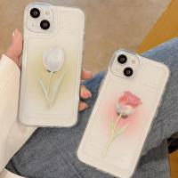 Funda para iPhone 16/15/14/13, Tulipán, Suave, Antirrayas, Antigolpes - details 4