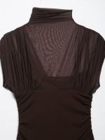 Nuevo vestido de malla de seda estilo occidental elegante y versátil a la moda para mujer - details 8