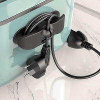 Self-Adhesive Cord Management Holder Kitchen Appliances with Eco-Friendly Material Suit for Various Household Appliances - details 1