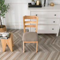 Fundas de asiento para silla de comedor de Jacquard elásticas duraderas, funda de cojín para silla de comedor tapizada elástica lavable extraíble - details 6